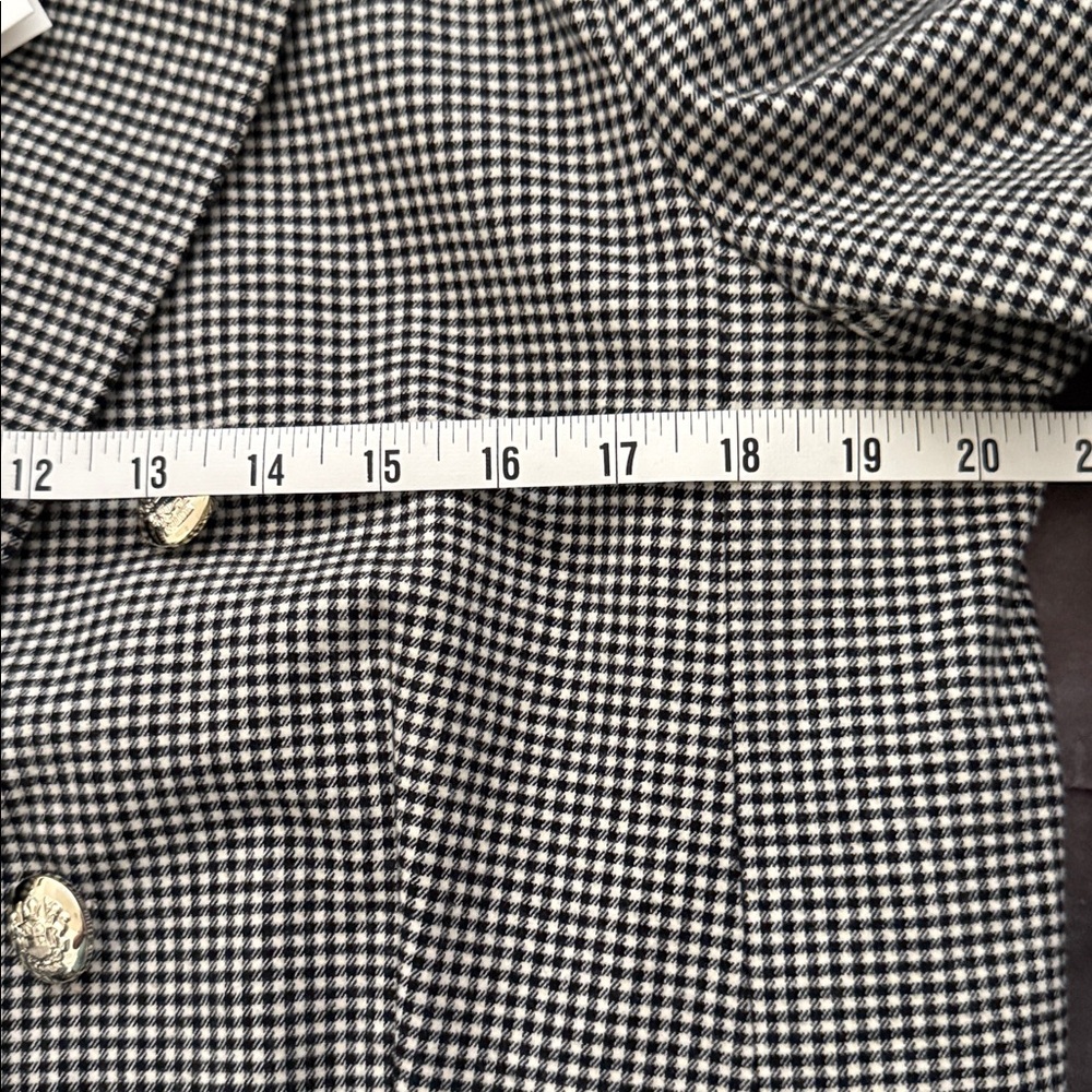 Women's Houndstooth Blazer - Picture 7 of 8